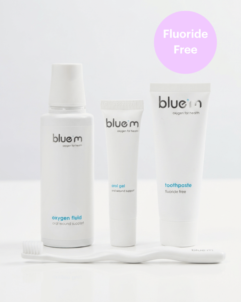blue®m Optimal Aftercare Fluoride Free Kit