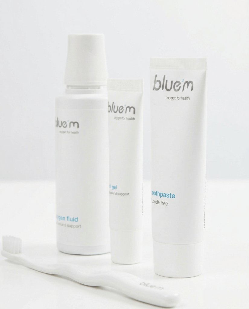 blue®m Optimal Aftercare Fluoride Free Kit