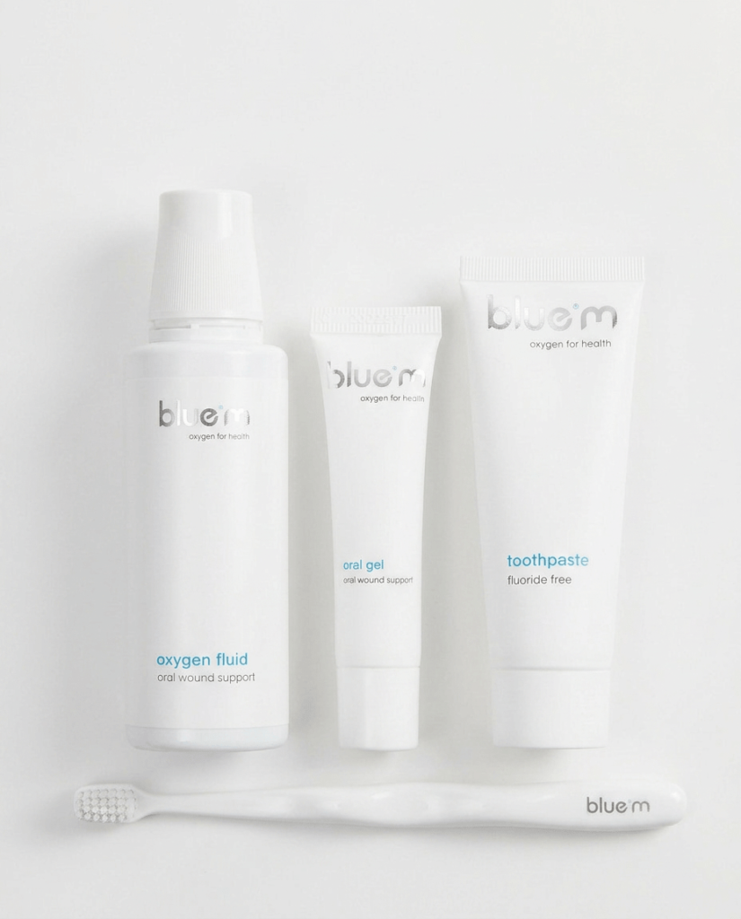 blue®m Optimal Aftercare Fluoride Free Kit