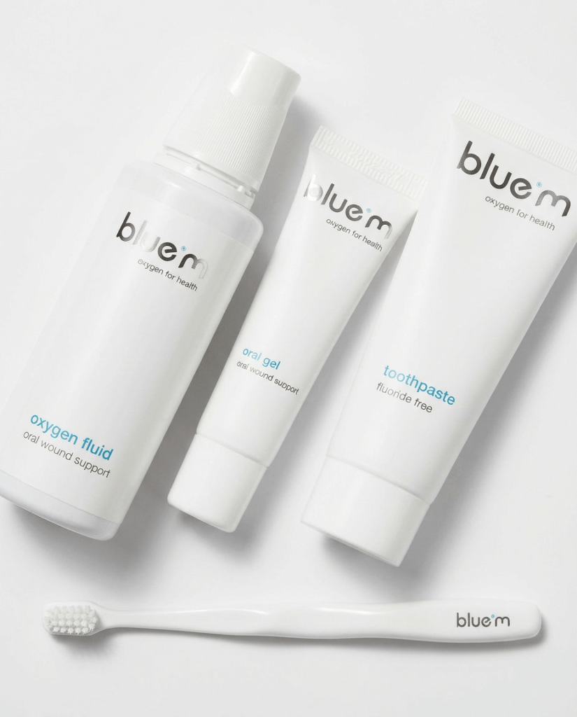 blue®m Optimal Aftercare Fluoride Free Kit