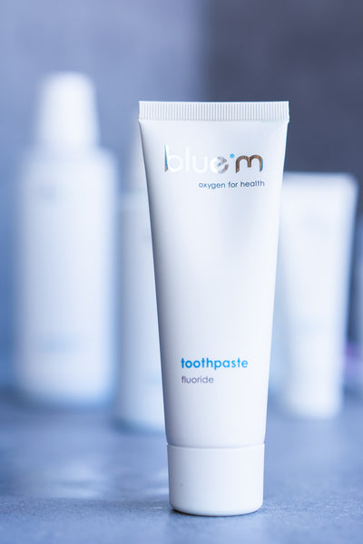 blue®m Toothpaste Fluoride Free Package Deal 6x75ml