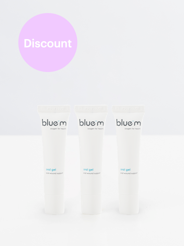 blue®m Oral Gel Package Deal 3x15ml
